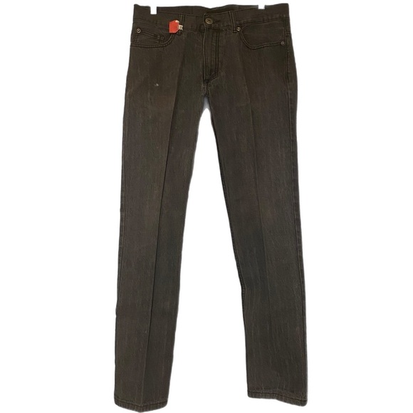 Western Girl Bootcut Jeans Dark Wash Black Mid Rise Creased Tag 32x32  Fit 34x31 - Picture 1 of 11